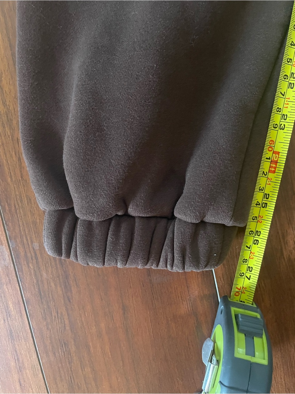 Comfrt Standard Sweatpants | Size M | Walnut dark brown | Thick joggers - Picture 9 of 12